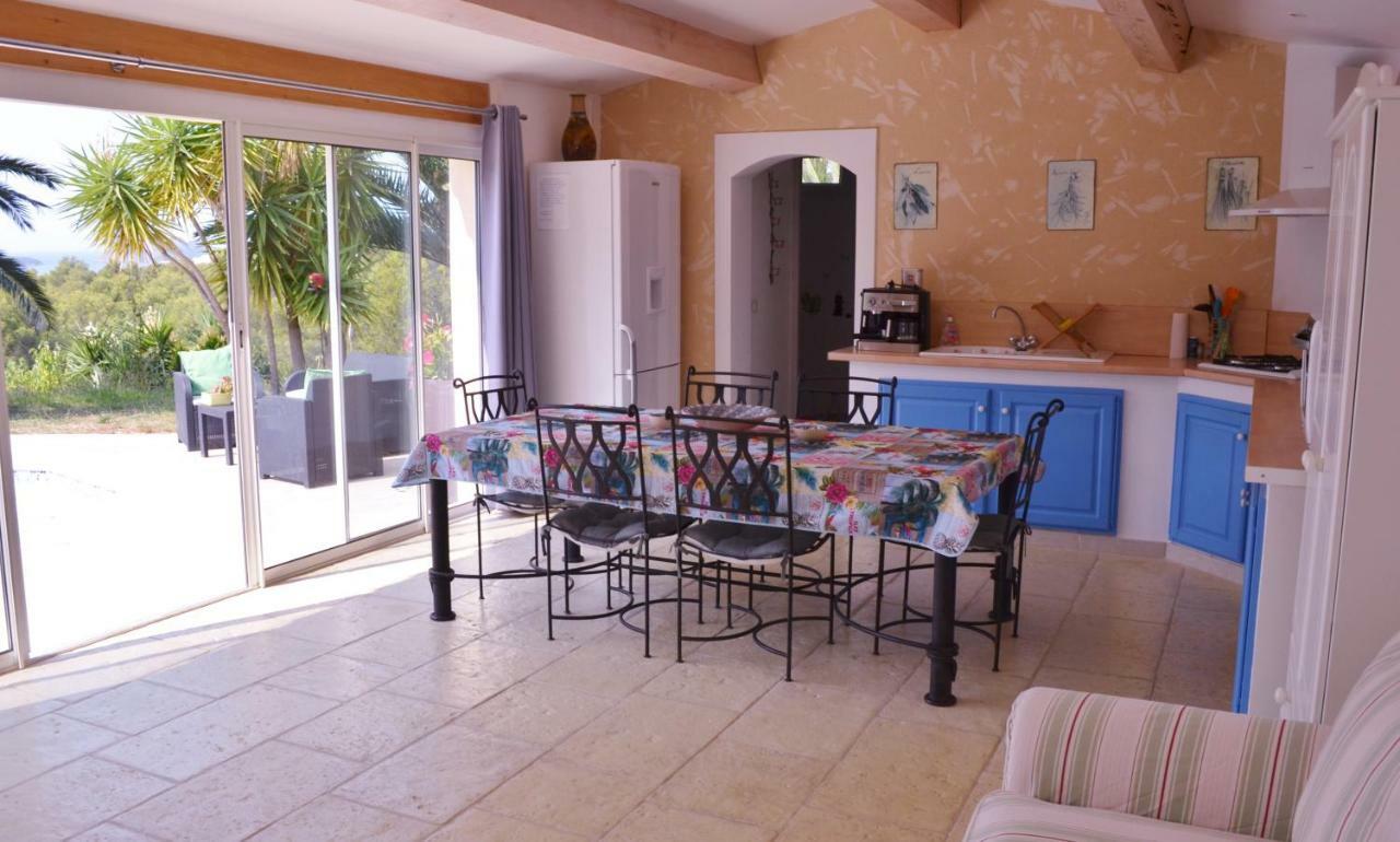 Gîte Vue Mer La Cadière-d'Azur Exterior foto